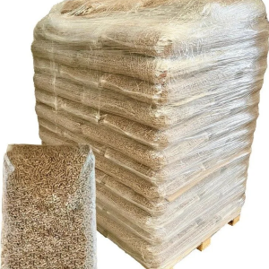 Eichenholzpellets 6 mm – 1020 kg (68 x 15 kg) – Premium Qualität