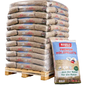 Hoyer Houtpellets ENplus A1 990kg 66 Saecke hoher calorische waarde
