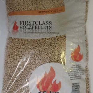 1 pallet Houtpellets Din Plus firstclass pellets 65 Sack á 15 KG Sommerpreis