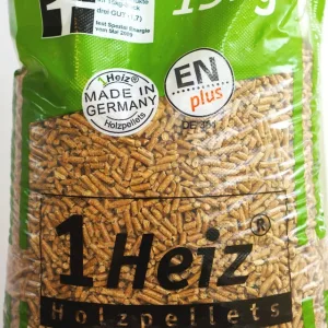 Houtpellets Sackware 1Heiz ENplusA1 deutschlandweite Levering 975Kg pallet