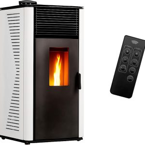 Pelletkachel Anita 12 kW wit Sannover