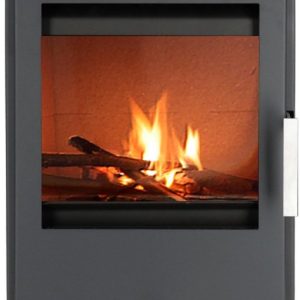 Livin' Flame Houtkachel Otta - Vuurhaard - Staal - Zwart